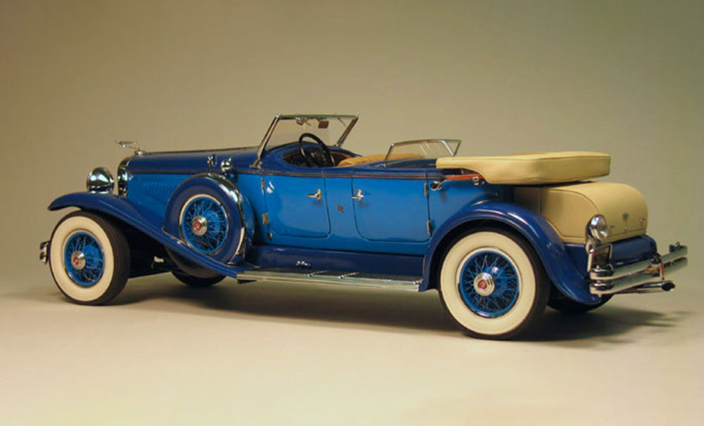 1:15 scale - 1931 Duesenberg Model J Derham Tourster
