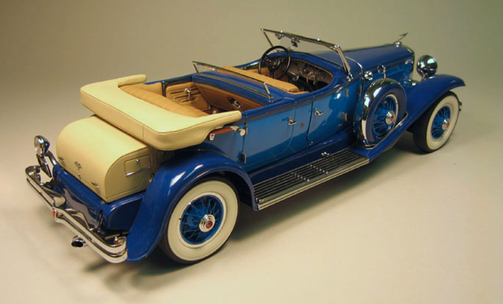 1:15 scale - 1931 Duesenberg Model J Derham Tourster