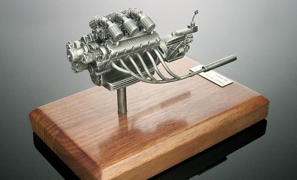 Ferrari 166 MM Engine - Pewter