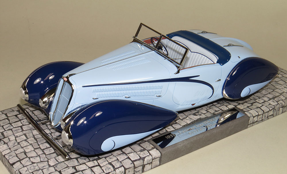 1/18 1938 Delahaye 135M Roadster Cabriolet S/N 49150 Peter Mullin Museum